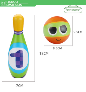 Meilleure vente <span class=keywords><strong>tik</strong></span> <span class=keywords><strong>tok</strong></span> jouets de sport d'intérieur boule de Bowling en PU pour enfants - Product Image 4