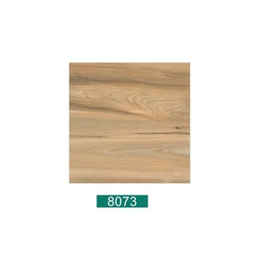 Baldosas de porcelana con diseño de bloques 3D de madera de color café 40x40cm - Product Image 3