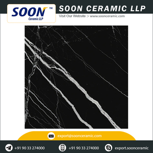 กระเบื้องปูพื้นพอร์ซเลนแบบด้าน ขนาด 1200x1200 มม. ลายดอกไม้พืชพรรณ ดีไซน์แบบชนบท ทนกรด ใช้ภายนอกอาคาร สำหรับโรงแรม - Product Image 6