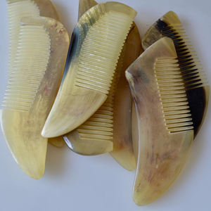 100% Natural Buffalo Horn <b>Comb</b> HUONG DANG DS 314 for Personal & Home Use Common Lice <b>Comb</b> with Polished Surface Durable - Product Image 4