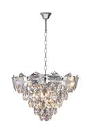 Lustre LED suspendu en cristal K9 au design moderne, produit de luxe, luminaire décoratif d'intérieur, idéal pour une salle à manger