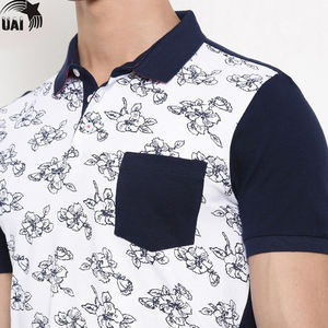 Camisetas de Golf Casuales de Jersey 100% Algodón, Transpirables, con Bolsillo, Manga Corta, Antiarrugas, con Logotipo Personalizado para Hombre, Modelo 2026 OEM - Product Image 6