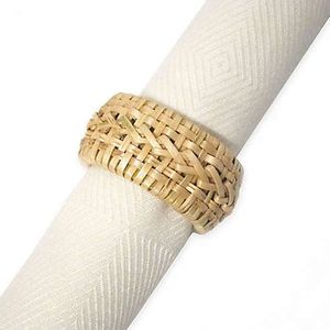 Anillo para servilletas de ratán, calidad asegurada, diseño nuevo, decoración de mesa, hoteles y restaurantes, precios al por mayor - Product Image 1