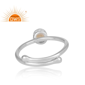 Round Cut Citrine Gemstone Bezel <b>Set</b> <b>Ring</b> Fine 925 Sterling <b>Silver</b> Handmade <b>Ring</b> Jewelry Manufacturer - Product Image 4