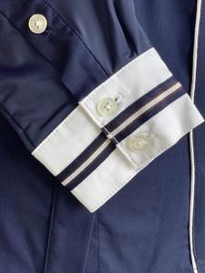 DARK HORSE RIDING WEAR <b>DRESSAGE</b> SHIRT in BLUE - Product Image 6