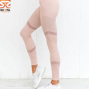 Haut court et collant de fitness oem, soutien-gorge sans couture pour femmes, leggings de yoga - Product Image 1