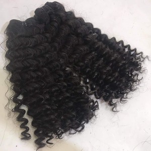 New Arrival afro phong cách Trinh Remy phần mở rộng tóc sợi Ngang Chất lượng cao 100 gam/bó Việt Nam khái niệm giá bán buôn - Product Image 6