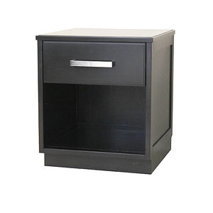 Mesa de Noche Moderna de Madera Maciza con Diseño Contemporáneo para Dormitorio, Hotel y Apartamento - Product Image 3