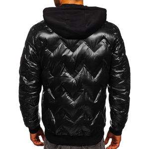 Blouson Bomber Homme OEM Automne avec Motif Visage Tendance, Doudoune à Capuche de Haute Qualité, Imperméable et Coupe-Vent - Product Image 3