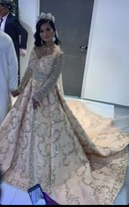 Robe CAFTAN élégante de styliste, broderie de doka, perles de verre, en pierre de verre, travail pour vêtements de soirée @ 2022 - Product Image 2