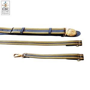OEM Professional RAF Belt & Slings Leather with Gold Platted Fitting Sword Belts Custom <b>Frogs</b> and Sword Cases Adjustable Waist - Product Image 2