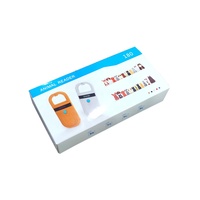 Mini Lector RFID Bluetooth Portátil de 134.2Khz 125Khz FDX-B FDX para Identificación de Animales, Etiqueta de Oreja para Perros, Gatos, Peces, Microchip para Mascotas
