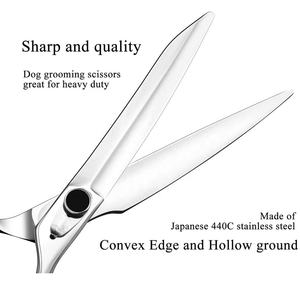 Ciseaux de toilettage pour chiens de haute qualité en acier inoxydable ciseaux de toilettage pour animaux de compagnie de haute qualité ciseaux de salon pour animaux de compagnie - Product Image 2