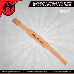 Adjustable Cowhide Leather <b>Weight</b> Lifting <b>Belt</b> with 4 Inch Padded Lumbar Back Support for Fitness Gym - Product Image 6