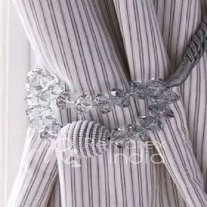 High Quality Fancy and Trendy Crystal <b>Curtain</b> Tiebacks for Decoration Manufacture From India for <b>Beaded</b> Tieback - Product Image 1