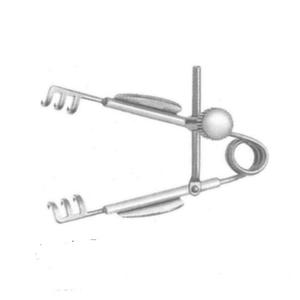 Rétracteur auto-retenant Agricola 4 cm 3x3 à pointes aiguisées, instruments chirurgicaux orthopédiques en acier inoxydable de haute qualité - Product Image 1