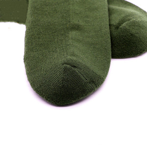 Wholesale Khaki Winter Jungle Anti Fungal Sport Thick Cushion Cotton Crew Men <strong>Boot</strong> Army Green <strong>Socks</strong> - Product Image 5