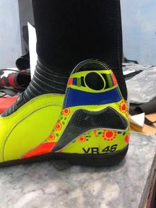 Bottes de moto en cuir pour hommes, 11 Pro, bottes de motard de course, chaussures de moto unisexes - Product Image 6