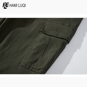 Pantalones de chándal ajustados para hombre, joggers deportivos de entrenamiento de gimnasio con tela de pana polar, joggers de entrenamiento informales - Product Image 6