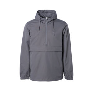 Men's High Street Style Winter Soft <b>Shell</b> Cotton Jacket Custom Logo Long Sleeve Zip Stand-up Hooded Collar <b>Light</b> Outdoor Use - Product Image 1