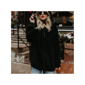 Sudadera con capucha de entrenamiento para mujer, ropa de calle personalizada, fabricante, moda - Product Image 2