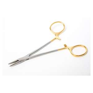 Neivert Needle <b>Holder</b> TC Gold Needle <b>Holders</b> with Tungsten Carbide Inserts Surgical Instrument - Product Image 3