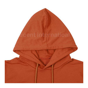 Sweat-shirt à capuche surdimensionné pour homme, broderie personnalisée, polaire coton/polyester, séchage rapide, écologique, hiver, unisexe, logo personnalisé - Product Image 4