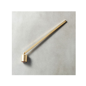 Bougeoir en laiton massif, Design Simple - Product Image 1