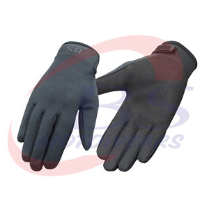 Guantes de Motociclismo Deportivos de Cuero Negro para Carreras, Protección Completa para los Dedos, Tallas Grandes - Product Image 6