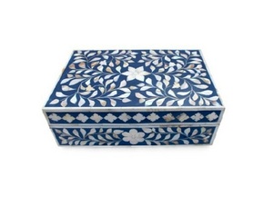 Ricorit — boîte à bijoux en nacre, incrustation de perles, boîte à bijoux, joli Design Floral, vadrouille, meilleur cadeau pour femme et amis, nouvelle collection 2021 - Product Image 6