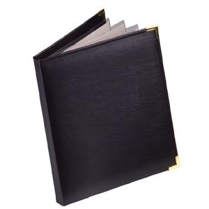 Funda de cuero personalizada para menú, cubierta de cuero para menú, precio al por mayor - Product Image 1