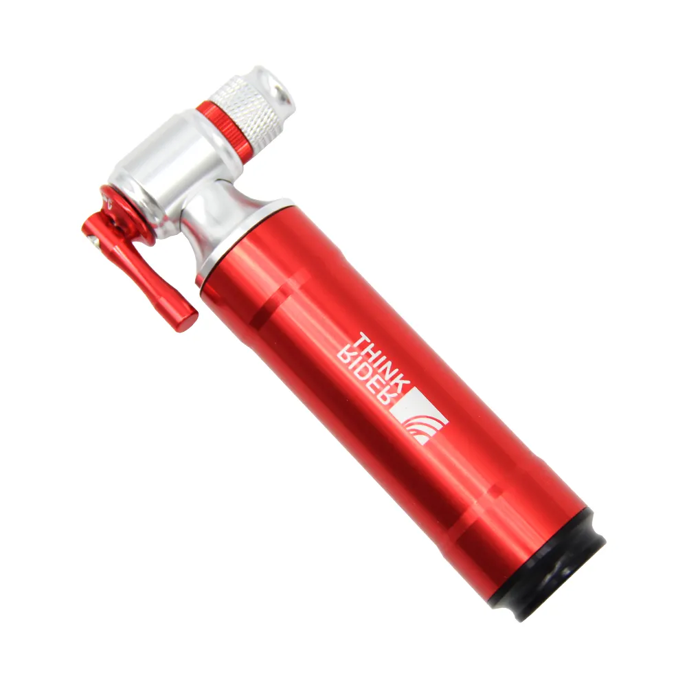 ThinkRider Portable Mini Bike Pump CO2 Inflator with Cartridge Storage Canister Bicycle Tire Pump for Road and Mountain Cycling
