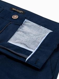 กางเกงขาห้าส่วนสำหรับผู้ชาย,กางเกงขาห้าส่วนสีเบจสีน้ำเงิน - Product Image 4