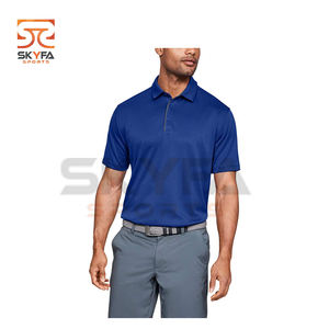 เสื้อโปโลใส่สบายสำหรับผู้ชาย,เสื้อโปโลเล่นกอล์ฟสวมใส่สบายเสื้อโลโก้สไตล์ลำลอง - Product Image 5