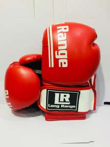 Guantes de Boxeo de Cuero y PU, Guantes de Entrenamiento de Muay Thai con Logotipo Personalizado, Ajuste Cómodo, Larga Duración, Mejor Precio al por Mayor - Product Image 4