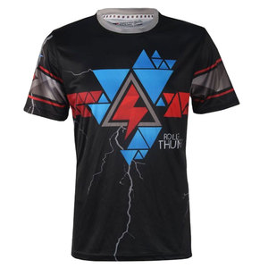 Camisetas personalizadas de imitación blanqueado, ropa de sublimación de talla grande, blanqueada de imitación, poly, 95% - Product Image 3