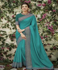 Banarasi Soie Jacquard Saree avec Chemisier Femmes Porter Dames Fête Festival Usage Quotidien Doux Coton Soie Sari En Gros Bas Prix Vêtement - Product Image 5