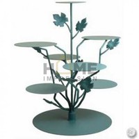 Concepteur en métal Arbre Branches Décoratives Niveaux Gâteau Stand