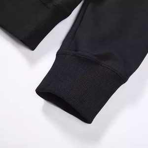 Pull à capuche en coton polaire de haute qualité pour hommes, imprimé décontracté, style hiver, poche kangourou, logo brodé, grande taille - Product Image 5