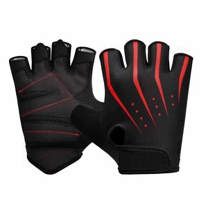 ถุงมือยกน้ำหนักสร้างกล้ามเนื้อทำจาก PU สำหรับยิมฟิตเนสออกกำลังกาย - Product Image 4