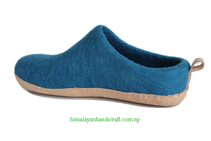 Chaussures en feutre de l'Himalaya, pantoufles en laine de mouton faites à la main, feutrage biologique, classiques, pour l'intérieur et l'extérieur - Product Image 4