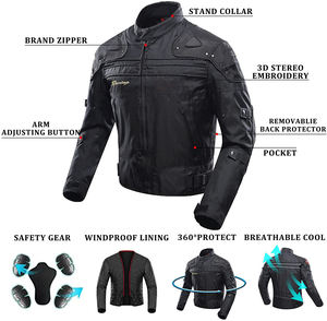 Chaqueta de cuero personalizada para motocicleta, alta calidad - Product Image 4