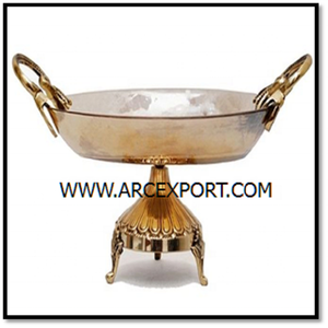 Verre et métal nouveau dernier bol moderne vente en gros Unique clair poli derniers bols de service - Product Image 5