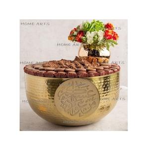 Cuenco de chocolate de postre de diseño maravilloso, cuenco de servicio de chocolates de Color dorado de aluminio para uso doméstico en hoteles - Product Image 2