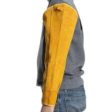 ถุงมือกันความร้อนแบบใช้แล้วทิ้งป้องกันแขนหนังวัวกันไฟพร้อมฟังก์ชันป้องกันการตัดสำหรับการป้องกันกลางแจ้ง - Product Image 3