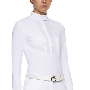 OEM New Arrival Bulk Quantity Women's <b>Long</b> <b>Sleeve</b> Equestrian <b>Base</b> <b>Layer</b> Sportswear NCI Custom Logo Factory-Made Oversized Design - Product Image 3