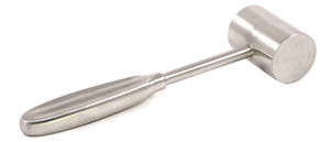 Mallas ortopédicas para cirugía Dental, Mallet Kirk de cabeza sólida, 700 gramos, 40mm, 19,5 cm, mango sólido plano de acero inoxidable, CE ISO - Product Image 3