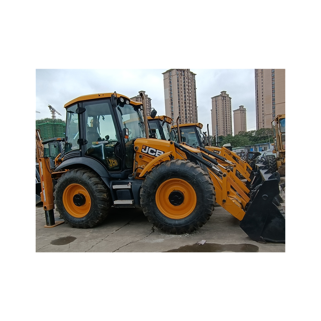 Sell Second-hand Backhoe Loader JCB 4CX with Good Performance and Best Price in Shanghai China