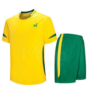 Ensemble maillot et short de football à séchage rapide personnalisé le plus vendu vêtements populaires pour la tenue d'uniforme de joueurs de football - Product Image 1