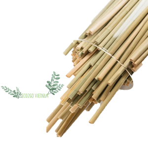 100% pajitas de hierba seca biodegradables naturales/pajitas de hierba para beber plantas de Vietnam fabricadas por Eco2go, fabricante de Vietnam - Product Image 1